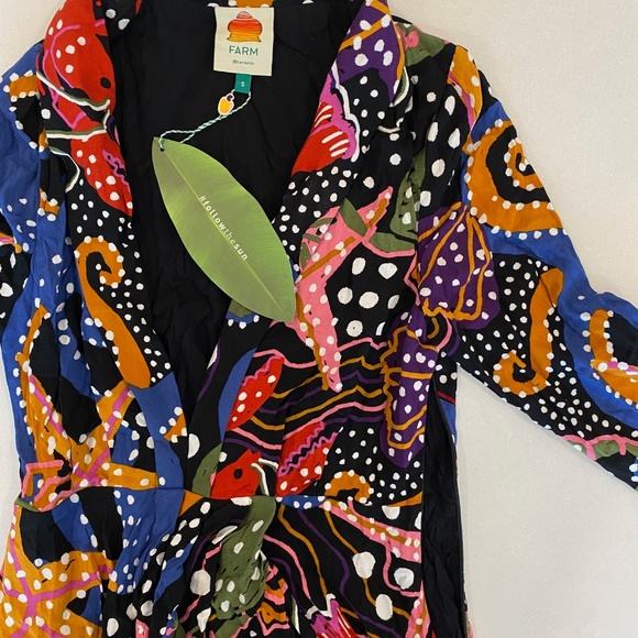 FARM Rio Under the Sea Maxi Dress - Picture 4 of 7